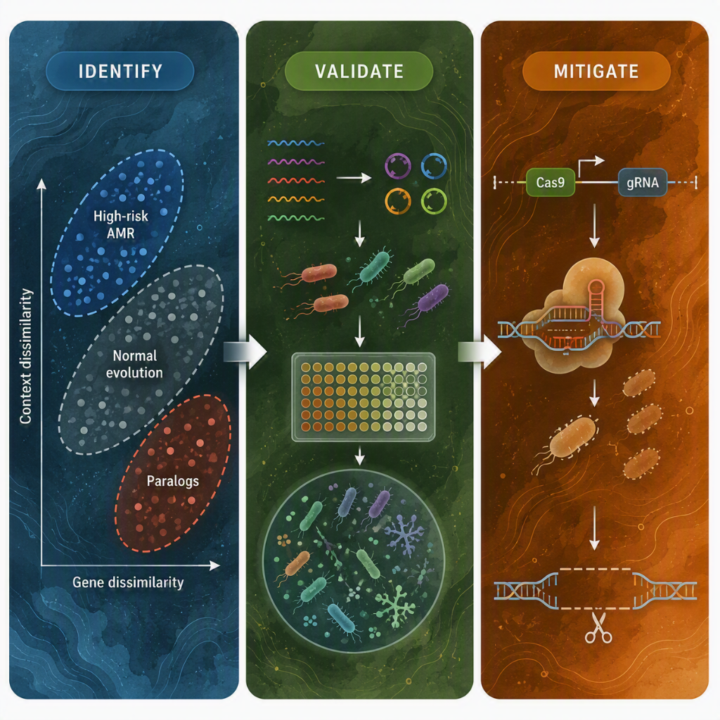 Graphical abstract for Risks and Mitigation of Antimicrobial Resistance Across One Health Sectors – AMaRONE